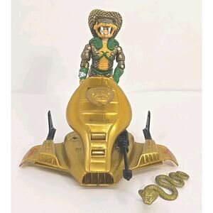 1986 GI Joe Cobra Serpentor And Air Chariot Not Complete Hasbro U187
